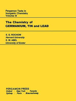 cover image of The Chemistry of Germanium
